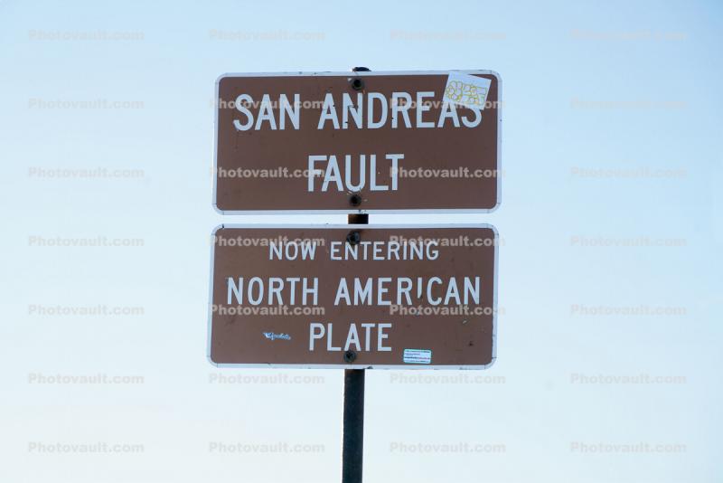 San Andreas Fault, North American Plate