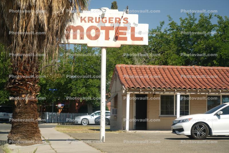 Kruger's Motel Sign