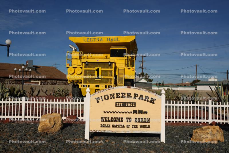 Pioneer Park, Lectra Haul Dump Truck