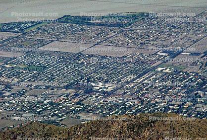 streets, grid, housing, Palm Springs