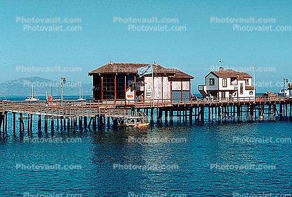 Stearns Wharf, Buildings, Pier, Pacific Ocean