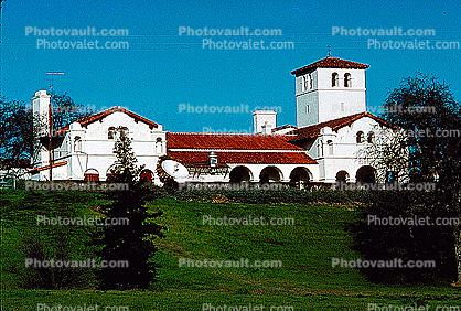 Mission San Antonio de Padua, California Mission System, landmark, 14 February 1988