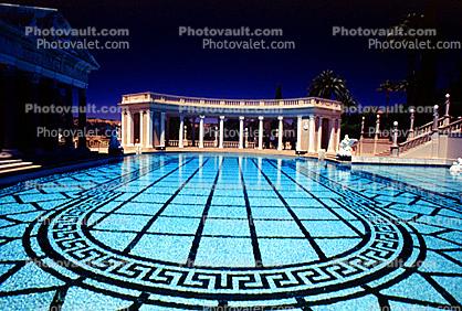 Hearst Castle, San Simeon, California, Pool, Outdoors, Sunny, Daytime