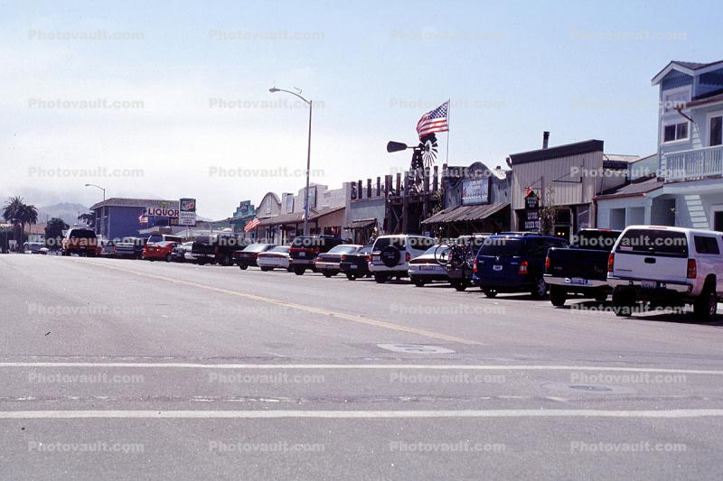 Cayucos, Central California Coast, Town, Car, Automobile, Vehicle