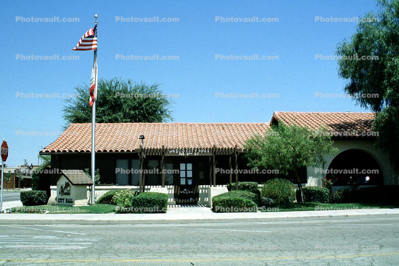 Wasco, City Hall, Kern County, Central Valley