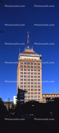 Pacific Southwest Building, Downtown Fresno, Security Bank Building, Panorama, 2004