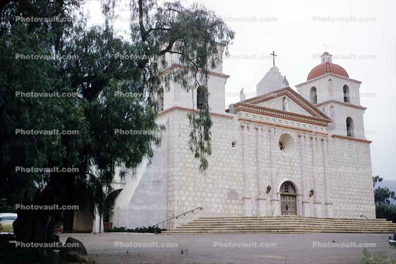 Santa Barbara Mission, June 1956, 1950s