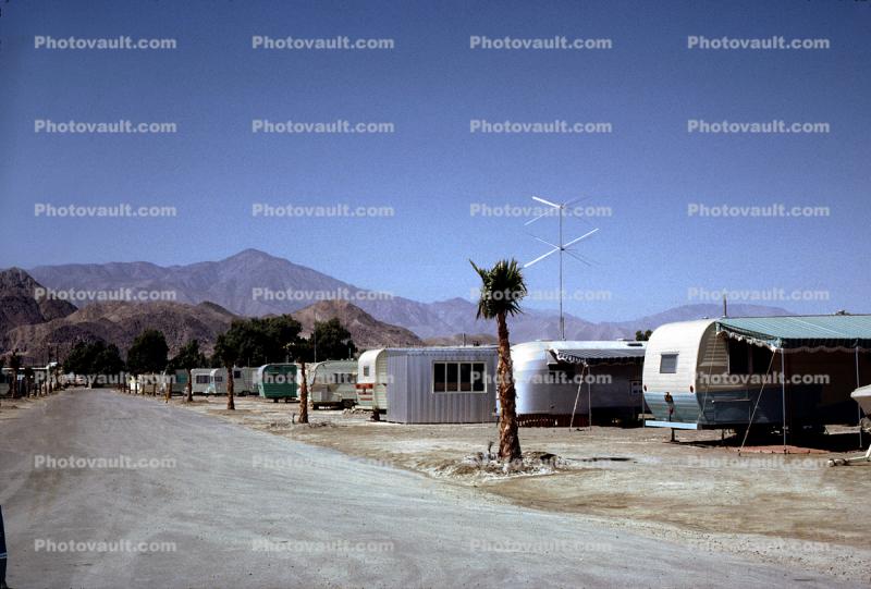 Trailer Park, Salton Sea, March 1963, 1960s