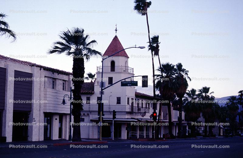 Palm Springs, buildings, shops