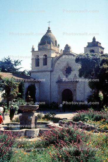 San Carlos Borromeo de Carmelo Mission, Carmel Mission, 1950s