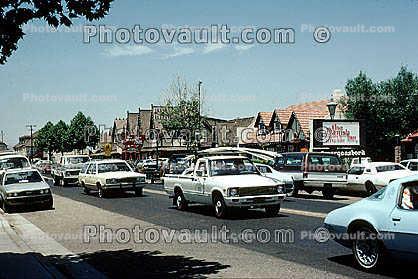 Pickup Truck, Car, Solvang, Automobile, Vehicle, 1981, 1980s