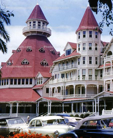 Coronado Hotel, Cars, Vehicles, 1950s