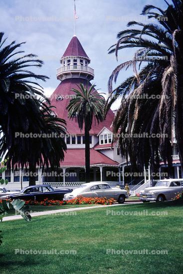 Coronado Hotel, Cars, Vehicles, Automobiles, 1950s