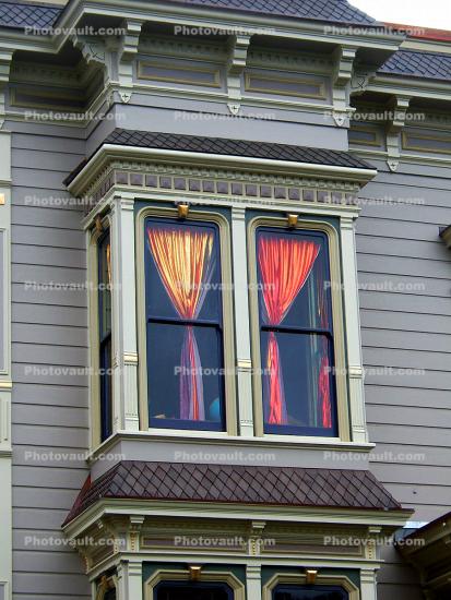 Window, glass, pane, frame, Western Addition, building, detail