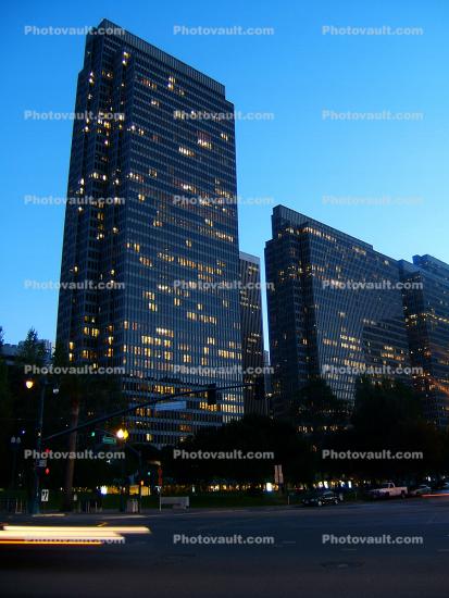 the Embaracadero Center, office buildings, skyscrapers