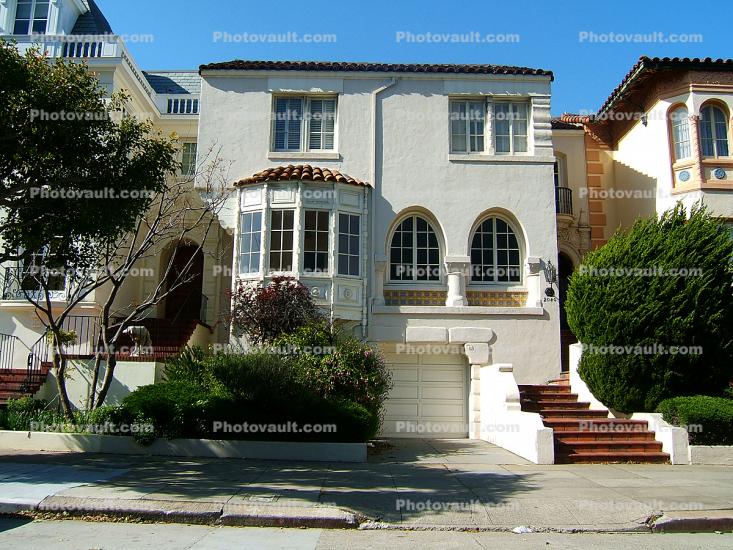 Garage Door, Driveway, Home, House, Building, Pacific Heights, Pacific-Heights