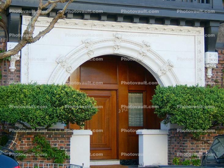 Door, Doorway, Entryway, Arch, Pacific Heights, Pacific-Heights, building, detail