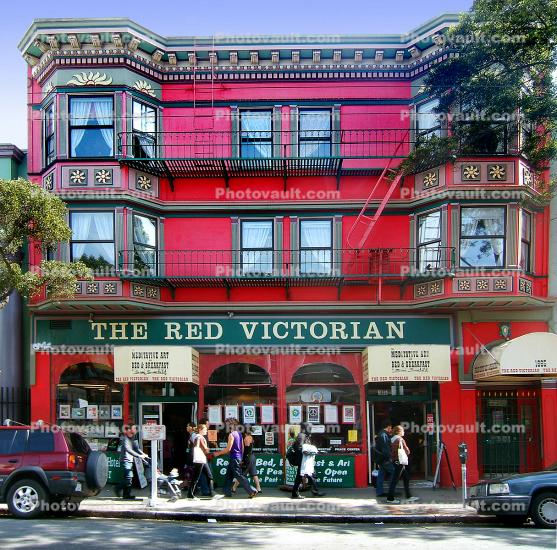 The Red Victorian, Haight Ashbury