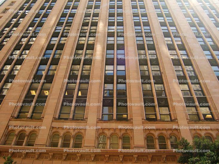 The Mills Building, 220 Montgomery Street, Financial District, detail, June 2005