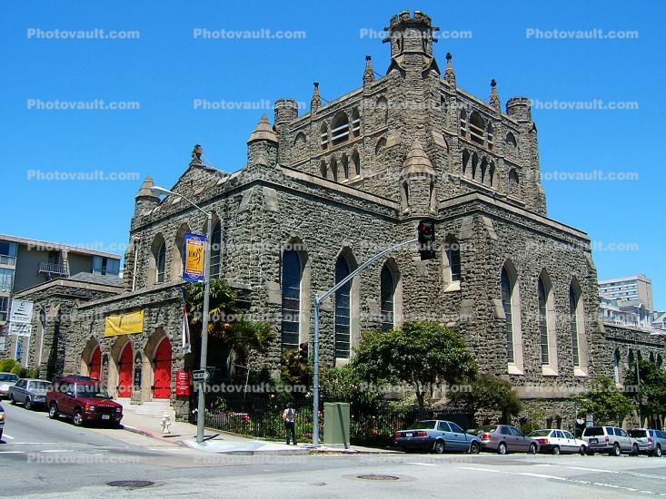 Trinity Episcopal Church, lower Pacific Heights, lower Pacific-Heights, June 2005