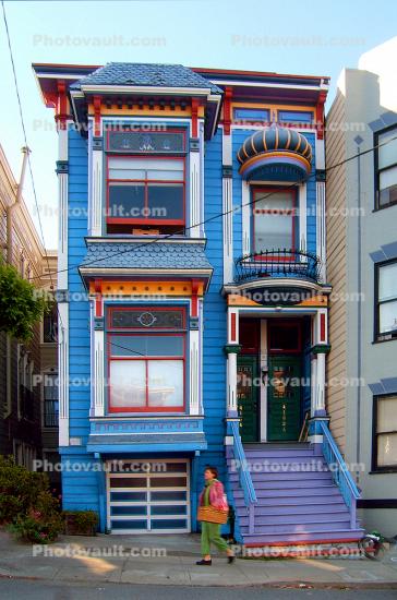 Home, House, Haight Ashbury District, June 2005