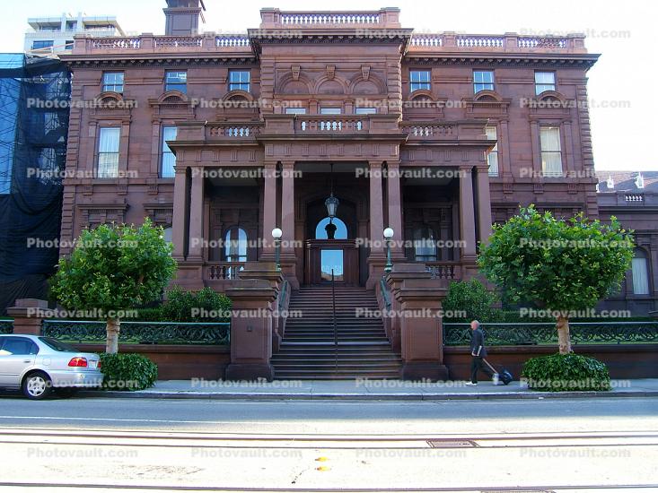 James Flood Mansion, 1000 California Street, Pacific Union Club, Nob Hill, San Francisco , June 2005