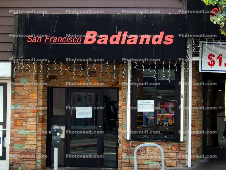 San Francisco Badlands, Castro District, building, detail