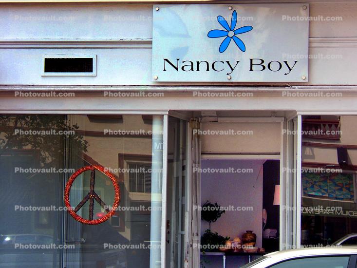 Nancy Boy, Castro District, building, detail