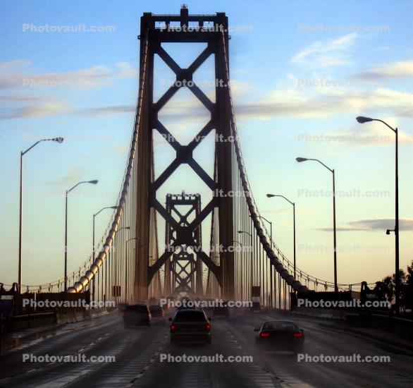 Towers of the San Francisco Oakland Bay Bridge