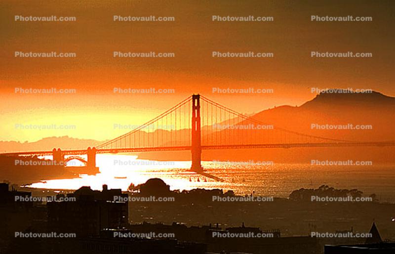 Golden Gate Bridge, Sunset