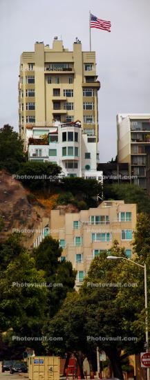 Telegraph Hill, buildings, Cliff Dwelling