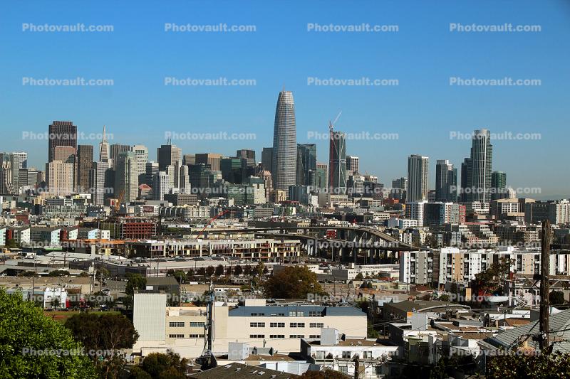 San Francisco Skyline 2018, from Potrero Hill