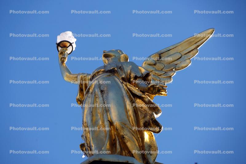 Golden Angel Statue