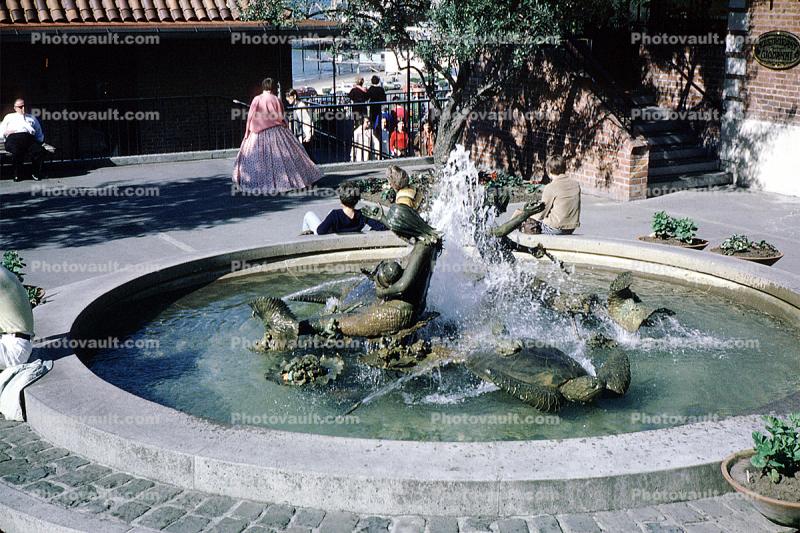 Ruth Asawa Water Fountain, Ghirardelli Square, April 2, 1970