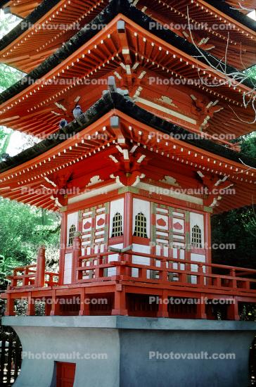 Pagoda, Japanese Tea Garden, Hakone Japanese Tea Garden