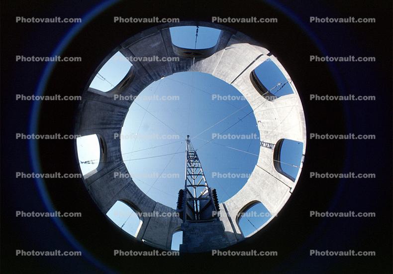 Coit Tower, Round, Circular, Circle, building, detail
