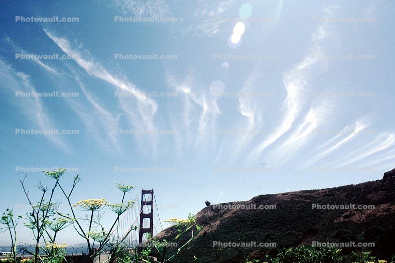 Cirrus Clouds, Golden Gate Bridge