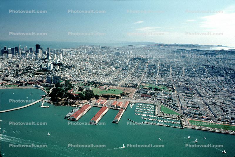 Fort Mason and the Marina District, Docks, piers, Shoreline
