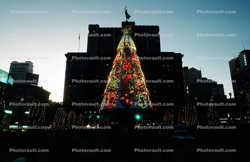 Union Square, Tree, downtown, downtown-SF