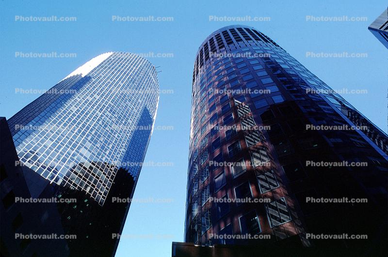 skyscraper, building, downtown, abstract