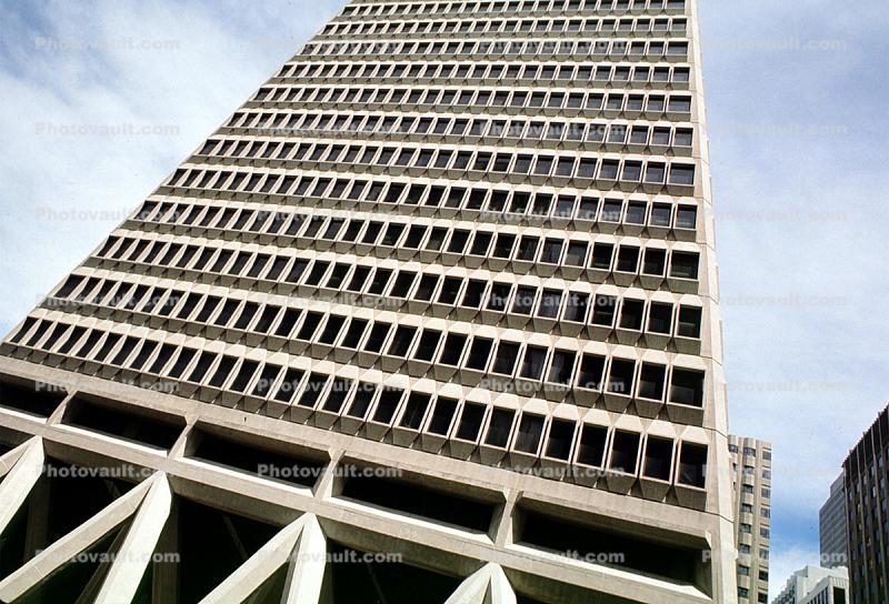 Transamerica Pyramid, building, detail