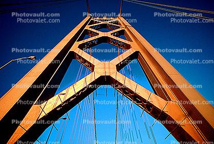 San Francisco Oakland Bay Bridge detail