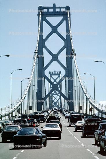 San Francisco Oakland Bay Bridge, Cars, automobile, vehicles