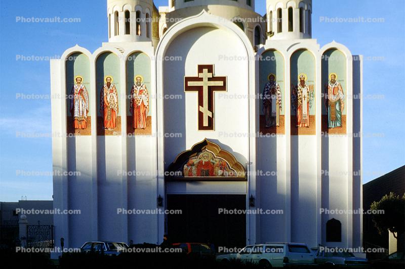 Saint JOHN OF SAN FRANCISCO ORTHODOX Church, building, detail