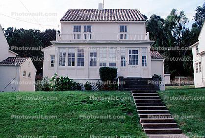 the Presidio, home, house, steps, stairs