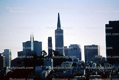 345 California Center Building, Transamerica Pyramid, tweezer tower, buildings