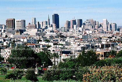 Potrero Hill, Downtown-SF, buildings, skyline, cityscape, downtown