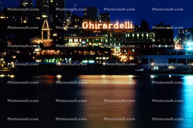 Ghirardelli Sign, Clock Tower