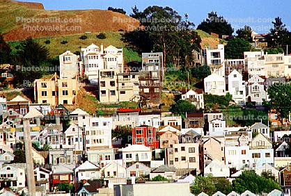 Homes on a Hill, Houses, Residence, Buildings, Twin Peaks
