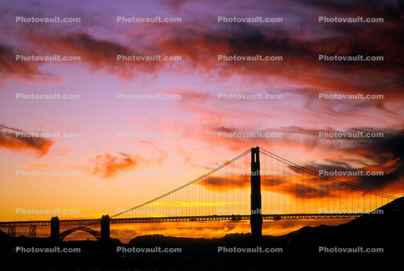 Golden Gate Bridge, Sunset